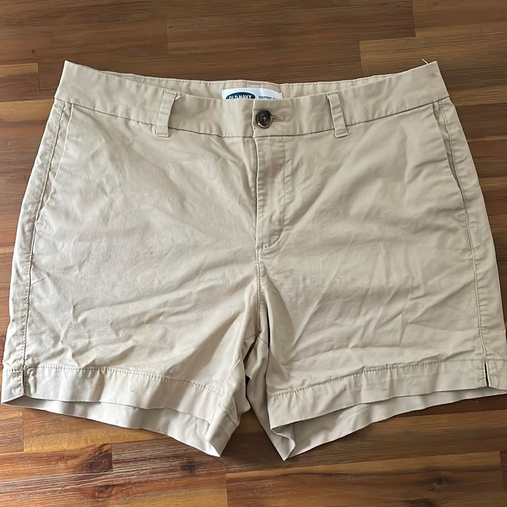 Khaki Women’s shorts size 12 old navy